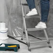 6pcs Heavy Duty Anti-Slip Ladder Feet - Universal Ladder Safety Caps, Suitable For Telescopic Ladders, Durable, Suitable For Home And Industrial Use, Grey, Ladder Safety Accessories, Textured Anti-Slip Surface - Grey - View 2
