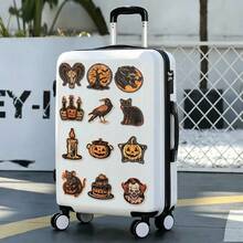 50 Buah Stiker Dekoratif Halloween Gotik Vintage Menyeramkan, Stiker PVC Tahan Air untuk Scrapbooking dan Perlengkapan Pesta Halloween - MultiWarna - View 10