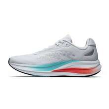 Anta Champion Running Shoes 5th Generation | Nitrogen 80 Shock Absorption Wear-Resistant Running Shoes For Men Long Distance Aerobic Jogging - Papyrus/Sand Grey/Silver-1 - View 6