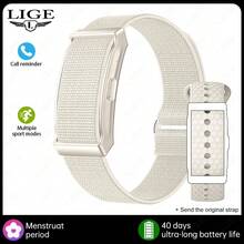 LIGE Pulsera Inteligente de Moda Nueva, Diseño sin Pantalla, Resistente al Agua, Múltiples Modos de Ejercicio, Registros de Seguimiento de Ejercicio, Monitoreo del Sueño - Ver 13