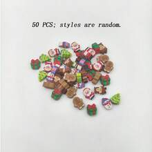 50PCS Creative Christmas Erasers - Random Styles - Student Stationery Prizes - Christmas Stationery Small Gifts - A - View 8