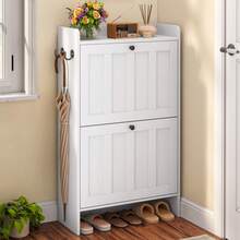 Shoe Storage Box - White - View 1