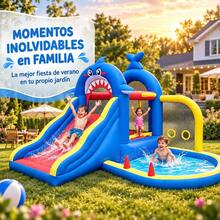 Kids Inflatable Bouncers - Blue - View 9
