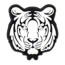 15PCS Black And White Animals Shoe Charms Set, PVC Shoe Decorations, Shoe Accessories Charms, Gift Idea For Birthday Christmas Halloween Party Favors - Multicolor - View 7