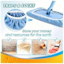 Reusable Mop Pad, Dry & Wet Floor Mop Cover, Suitable For Cleaning Hardwood Floors, High Absorbency, Suitable For Dry & Wet Cleaning Methods - A - View 5
