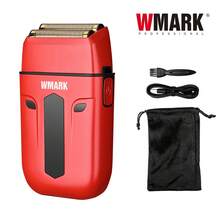 WMARK Professional Shaver Portable Beard Trimmer Electric Reciprocating Shaver Rechargeable Men's Razor NG-984A - Multicolor - View 14