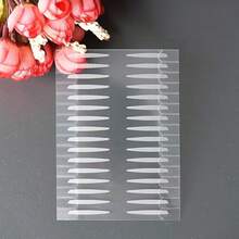 320PCS/Handle Eye Corner Adjustment Training Patches - Ultra-Thin Invisible Facial Eye Corner Training Patches - Makeup Compatible - Improve Small Eyes - Local Adjustment Of Eye Corner And Eye Tail Size - Handle Design; Easy To Grip - Half-Cut Style; Local Facial Training Patches - Daily - Natural - Makeup - Dressing - Travel - Swimming - Unisex - Large Capacity - Invisible Facial Training Band/Training Patches - Gift - Multicolor - View 9