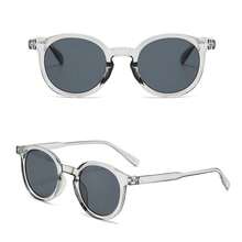 3pcs Men's Fashion Glasses Casual Personalized Small Frame Minimalist Versatile Eyewear - 3pcs Black, Transparent and Gray Combination - View 3