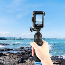إطار حماية بلاستيكي عمودي PULUZ مع أحذية باردة ل- Osmo Action 5 Pro / 4 / 3 (أسود) - مشاهدة 7