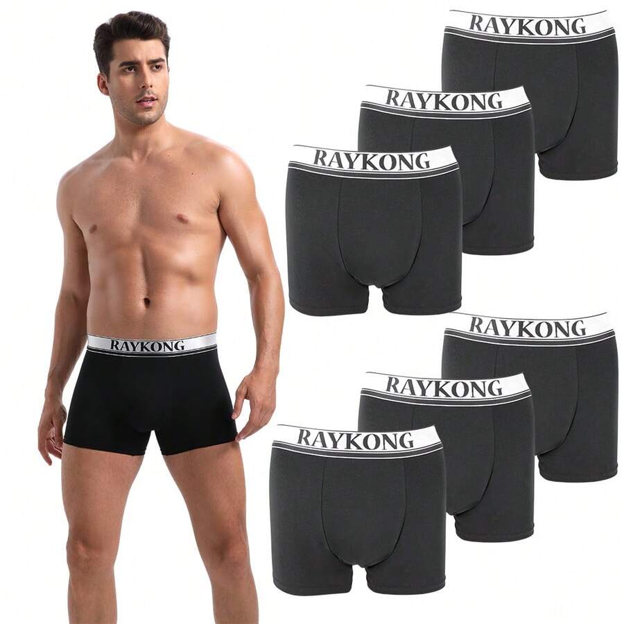 Plus Size Men Trunks - Noir - Voir 1