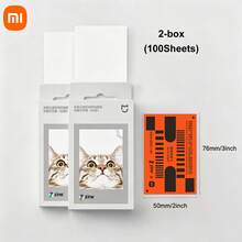 Xiaomi Mi Home Pocket Photo Printer Zink Adhesive Photo Paper, 50 Sheets Inkless Printing Paper, Compatible With Mi Home Pocket Photo Printer And Mi Home Pocket Photo Printer 1S, Self-Adhesive Instant Print Photo Paper, Suitable For DIY Scrapbooks And Journals - View 10