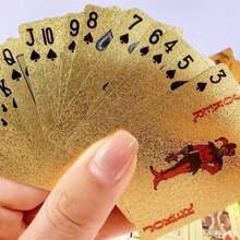 1pc Gold Playing Cards - Healing Style 026 New - Gift For Friends - Collectible Gift - Holiday Gift - Ideal Gift - Christmas Gift - Ideal Gift - Multicolor - View 7