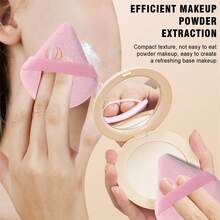 35pcs & 1pc Free Gift Pink Professional Makeup Brush Set, Soft Synthetic Cosmetic Brushes For Foundation Blush Eyeshadow, Complete Makeup Tool Kit With Makeup Sponge, Powder Puff, Bow Headband, Wrist Bands, Bonus Eyelash Curler Gift For Beginner - Pink - View 7