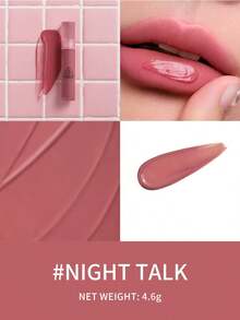 Lipstik Cair 3CE, Pewarna Bibir Matte #NIGHT TALK "Rose Tea Talk" - #TehMawar-ObrolanMalam-4,6g - View 8