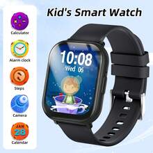 2026 New Smart Watch For Kids And Teens, Perfect Gift For Easter, Children's Day, Party And Birthday. 1.83-Inch Large Screen, 300mAh Neutral High-Definition Full-Screen Soft Silicone Strap, Weather Push, Customizable Widgets, Essential For Children's Daily Life - Multicolor - View 12