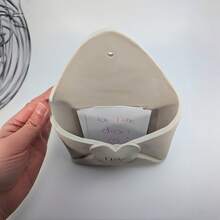 Heart Envelope Ceramic Mold Set, 3 Envelope Shape Paper Patterns, DIY Handmade Ceramic Envelope Storage Box, Clay Patchwork Reusable Template - White - View 6