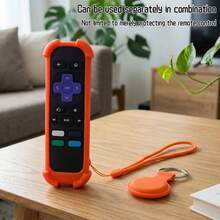 Luminous Protective Case Compatible With Remote, Shockproof Silicone Cover With AirTag Card Holder Keychain Lanyard, Luminous Anti-Lost Shell Accessories - View 5
