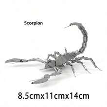 2026 1 buah Set Puzzle Serangga Logam 3D Terlaris, Kit Model Rakitan DIY dari Baja Tahan Karat untuk Dekorasi Meja, Penghilang Stres - Hadiah Ulang Tahun - Hadiah Ideal - Hadiah Paling Romantis untuk Anak Laki-laki - Mainan - MultiWarna - View 10