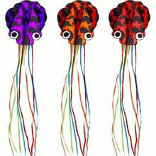 1PC Weifang Soft Octopus Kite (4m) New Large High-End Adult Soft Octopus Easy To Fly In Light Breeze For Beginners - Multicolor - View 3