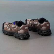 Mizuno New Men's RACER ADV Lightweight Cushioned Casual Sports Running Shoes - Gray/Brown - View 3