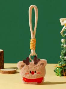 Christmas Character Keychain Pendant Set, Cute Holiday Bag Decor, Includes Reindeer, Snowman And Tree Patterns, Suitable For Handbags And Backpacks, Suitable For Collection, Seasonal Aesthetic Accessories, Suitable For Gifts And Daily Matching - Multicolor - View 8