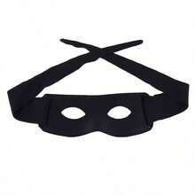 1pc Women's Solid Color Performance Masquerade Cosplay Mask Halloween Mask Eye Mask Halloween - Multicolor - View 3
