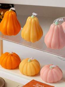 Halloween Pumpkin Scented Candle, Halloween Decoration, Halloween Decor, Cross-Border Holiday Girl Birthday Gift Party Favor, Realistic Pumpkin Candle - Halloween Candles - View 9