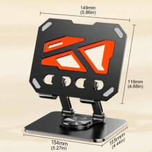 Carbon Steel Adjustable Laptop Stand, Foldable Laptop Holder, Convenient Storage - New Arrival - View 5