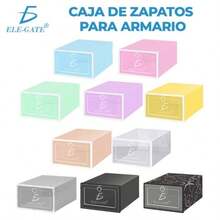 Stackable Shoe Storage Boxes 6-Piece Set Model:L - View 3