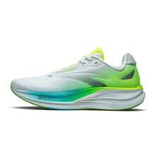 Anta Champion Running Shoes 5th Generation | Nitrogen 80 Shock Absorption Wear-Resistant Running Shoes For Men Long Distance Aerobic Jogging - Papyrus/Neon Green/Basic Black-4 - View 6