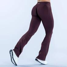 Women Pants - Plum Brown - View 10