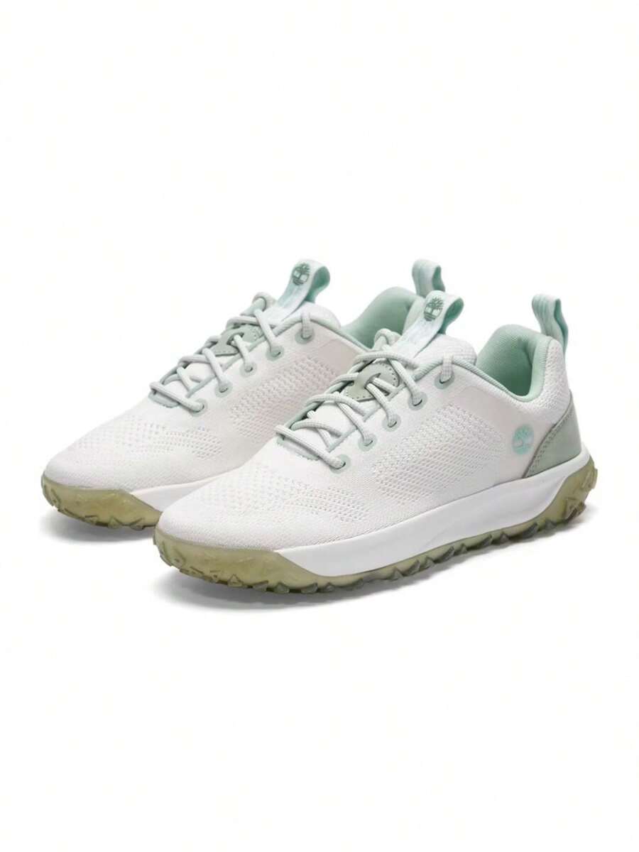 Timberland New Women's Motion6 Hiking Outdoor Casual Lightweight Climbing Shoes - White/Green - View 1