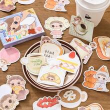 30pcs Cute Cartoon Shaped Sticky Notes, Fresh Style Planner Memo Paper For Journaling, Recording And Check-In, Writable - one-size - View 6
