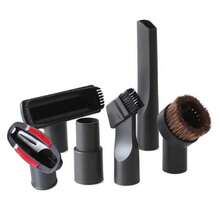 Vacuum Cleaner Nozzle Set, 7-Piece Universal Vacuum Cleaner Accessories, Multi-Function Vacuum Cleaner Nozzle Brush Head Set, Suitable For Car, Carpet, Furniture Universal Vacuum Cleaner Brush Head - View 1