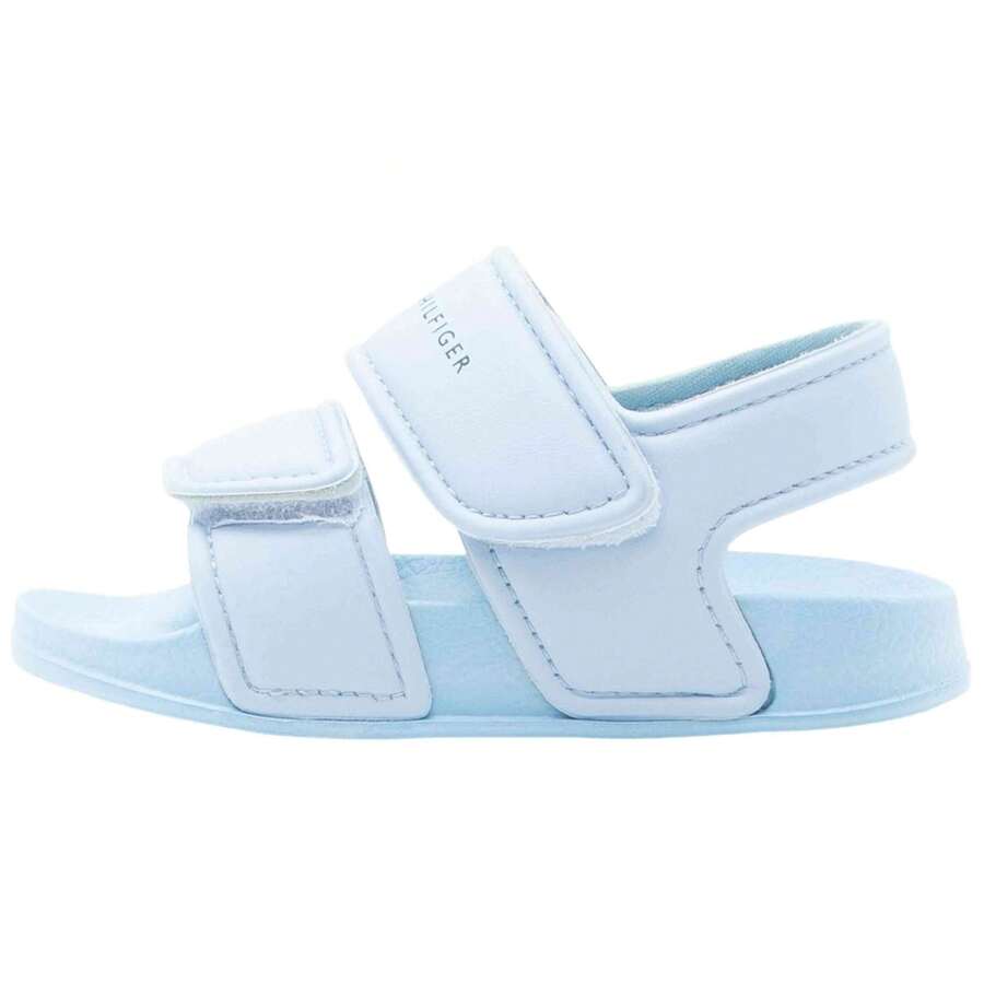 Tommy Hilfiger Kids Flat Sandals - Blue - View 1