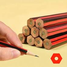 50/30pcs Premium HB Pencils With Eraser - Smooth Writing, Suitable For Classroom, Office And Studio Drawing And Shading - Premium Wood Barrel | Hexagonal Grip, Break-Resistant Lead, Latex-Free Eraser, Suitable For Notes, Exams, Journals And Artistic Creation - Pencil - View 4