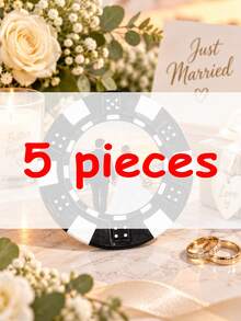 Personalized Poker Chips, Custom Photo Chips,Wedding Favor Poker Chip Set,Bachelor Party Gift, Game Night Keepsake,Personalized Casino Token - Multicolor - View 46