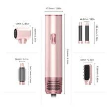 UKLISS The 2026 6-In-1 Hot Air Curling Brush Set Offers Multiple Functions, Suitable For Blow-Drying, Straightening, And Curling (50°C/78°C/105°C), Providing Powerful Performance While Saving Time And Effort. Its Portable Design Makes It Ideal For Travel. - US A Type Plug(110-127V) - View 12
