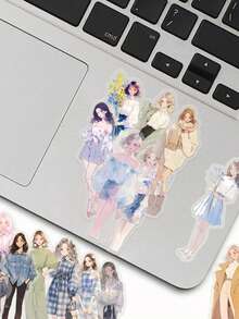50 miếng nhãn dán trang phục phong cách High Street Girl cho người lớn và thanh thiếu niên, dành cho người đam mê sticker, dùng cho scrapbook, nhật ký, laptop, ván trượt, tạo điểm nhấn vui nhộn cho thiết bị của bạn - Một cỡ - Xem 5