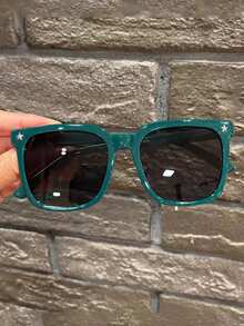 1 Pair Kids Fashion Glasses, Suitable For 3-12 Years Old Boys And Girls, Versatile Style, Comfortable And Ultra-Lightweight For Photos And Posing - Multicolor - View 18