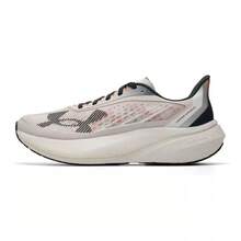 Under Armour New Men's Shock-Absorbing Rebound Cushioning Sports Running Shoes - Beige-grey/Black-orange - View 3