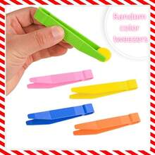Durable Plastic Tweezers, 5 Colors, Suitable For Delicate Operations ...