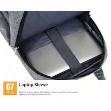 A Campus Backpack With Cat Pattern Print For Boys, Business Backpack, Multiple Colors Available, Girls Backpack, Suitable For Campus, Short Trips, Student Campus, Daily Commute And Work, Large Capacity Compartment For Laptop And Various Learning Supplies, All Season Use - Backpack - View 11