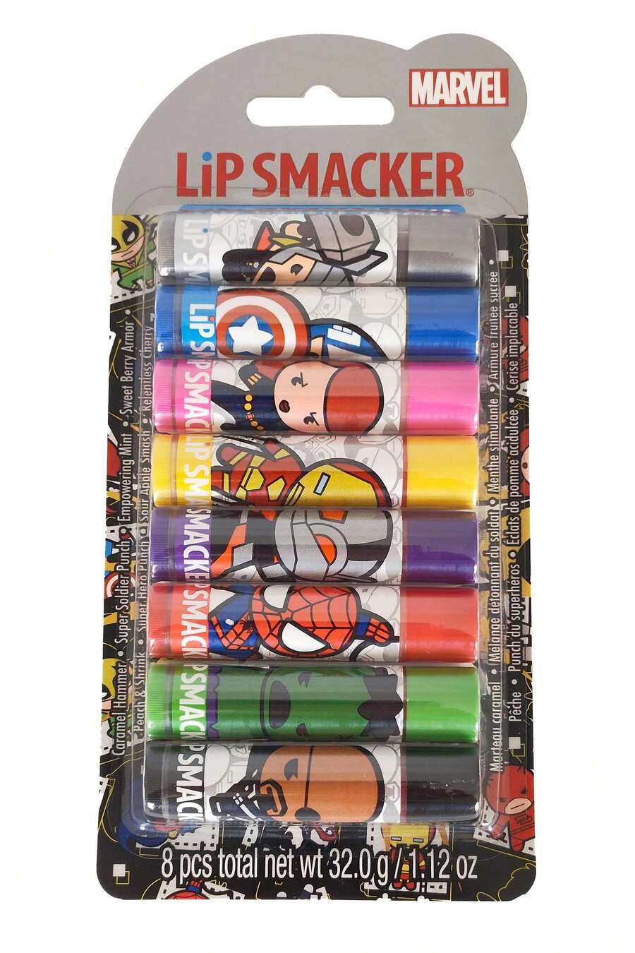 LipSmacker - Lip Smacker Lip Balms Flavoured 8 X 4g Balms LipSmacker Lip Balms - Unflavoured - View 1