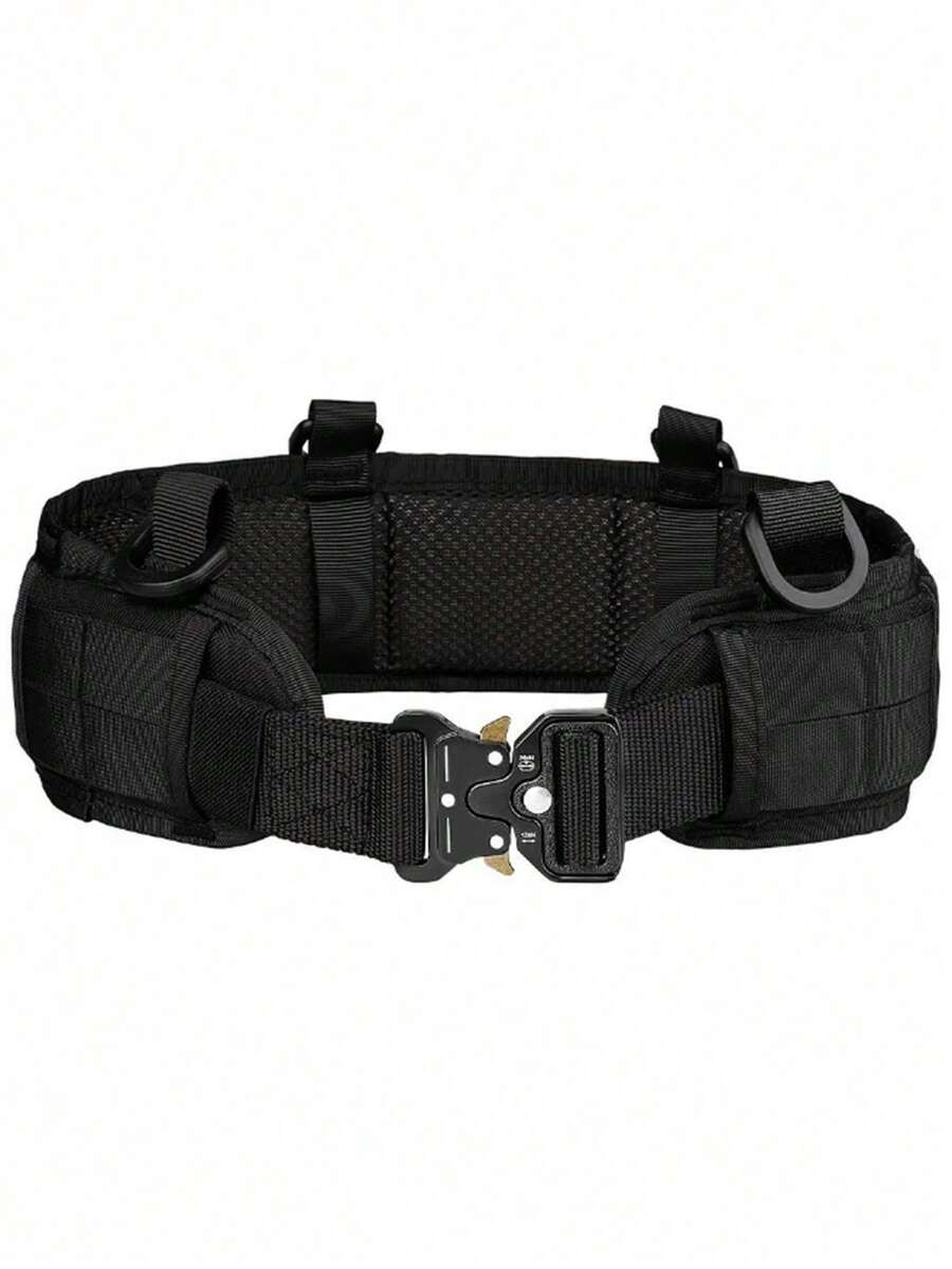 1pc 2026 New Cross-Border Outdoor Tactical Waist Belt Set, Multifunctional Nylon Tactical Belt, Purely Handmade Cut, Lightweight - Multicolor - View 1