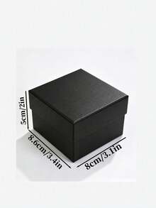 1/12pcs Classic Gift Box, High-End Watch Box, High-Quality Luxury Watch Storage Box, With Sponge Padding, Multi-Layer Bracelet Storage Box, High-End Durable Gift Packaging Box, Suitable For Electronic Watches - Multicolor - View 8