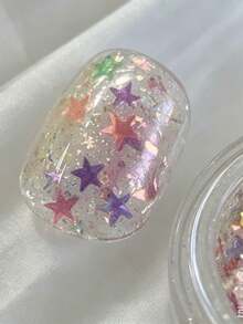 2 Boxes Fall, Autumn, Fall Nails Dreamy Girl Star Cute Youth Series Glitter Sequins Suitable For Autumn Nail Decoration - Multicolor - View 3