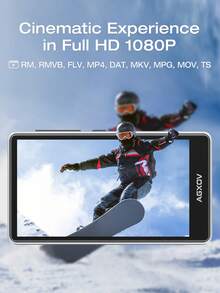 144GB Android 14 MP3 Player With Bluetooth & WiFi, 4" Touch Screen Music Player, Built-In Speaker, Support App Download, Expandable Up To 512GB, Compatible With Streaming Music Platforms - View 6