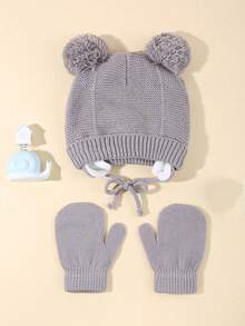 Embroidered Infant Knit Hat, Warm And Comfortable, Suitable For Toddlers Outdoor Play And Daily Wear - Multicolor - View 41