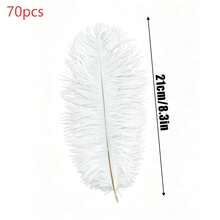 70pcs/50pcs Bulk Artificial Peacock Feathers, Suitable For Vases, Crafts, Weddings, Home Parties, Christmas Decorations, Etc. - Multicolor - View 29